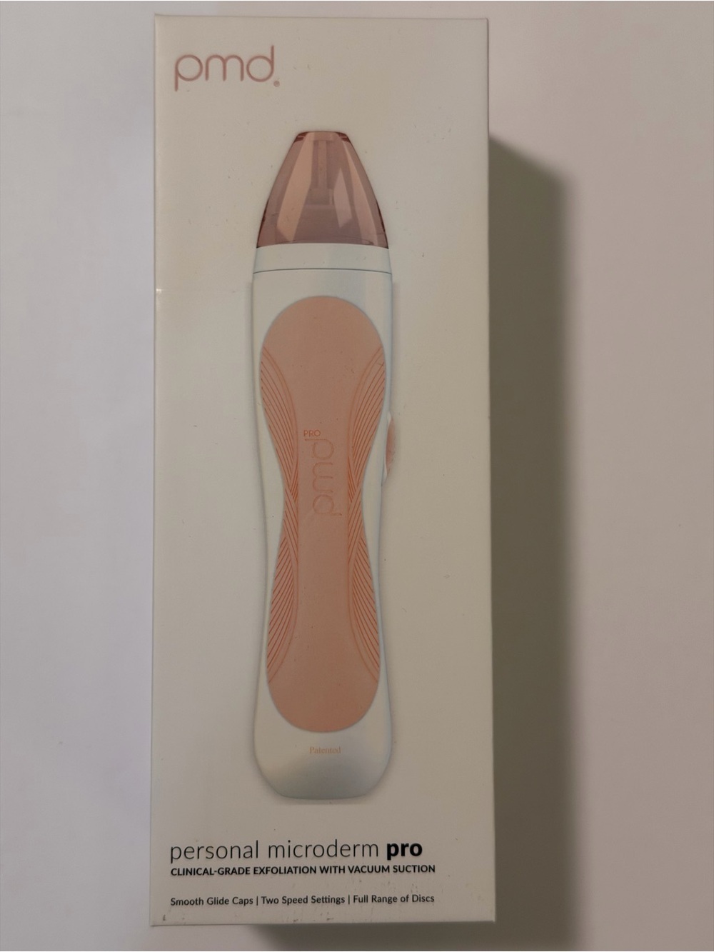 PMD Microderm Pro Device in White and Blush Pink New In Box